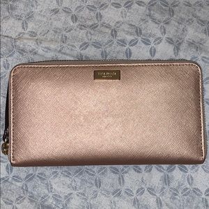 Kate Spade Rose Gold Wallet